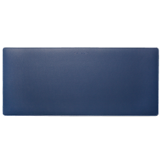 ENHANCE PU Leather Mouse Pad - Faux Leather Desk Protector (Blue) - Blue