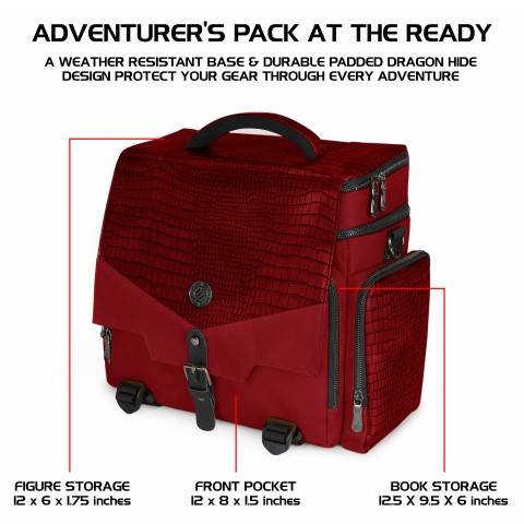 ENHANCE RPG Adventurer's Bag Collector's Edition (Dragon Red) - Dragon Red