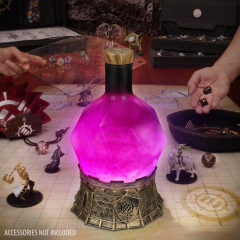 MAGIC POTION WITH LED Light / Cosmic Stardust Potion / With Cloud